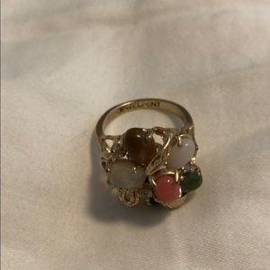 Jewel mint ring - size 7